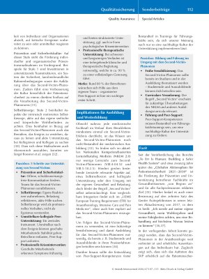 Vorschauseite 6: Das Second-Victim-Phänomen in der Anästhesiologie: Ergebnisse aus der Originalpublikation der SeViD-X-Studie