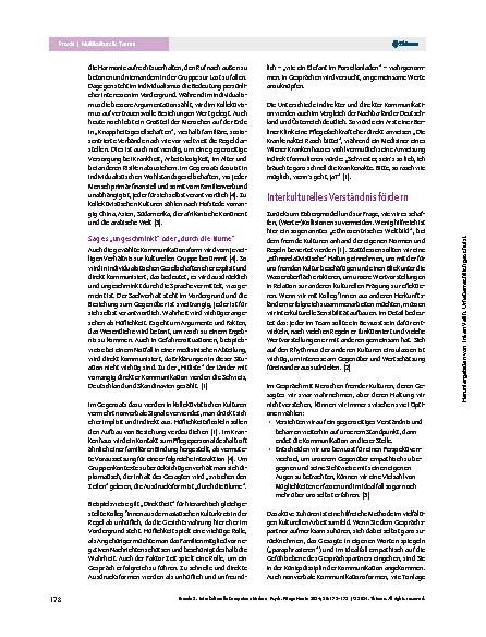 Vorschauseite 4: Interkulturelle Kompetenz fördern