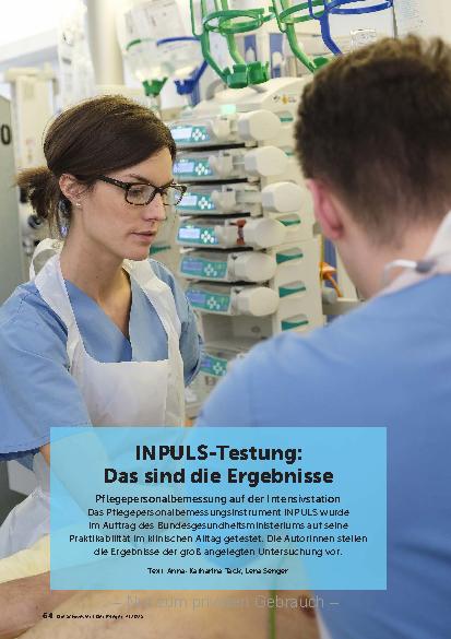 Vorschauseite 1: INPULS-Testung: Das sind die Ergebnisse