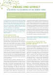 Vorschauseite 1: Zwang und Gewalt bei der Betreuung, Pflege und Behandlung alter (und behinderter) Menschen