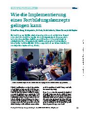 Vorschauseite 1: Wie die Implementierung eines Fortbildungskonzepts gelingen kann