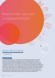 Vorschauseite 1: Nachrichten aus den Landesverbänden