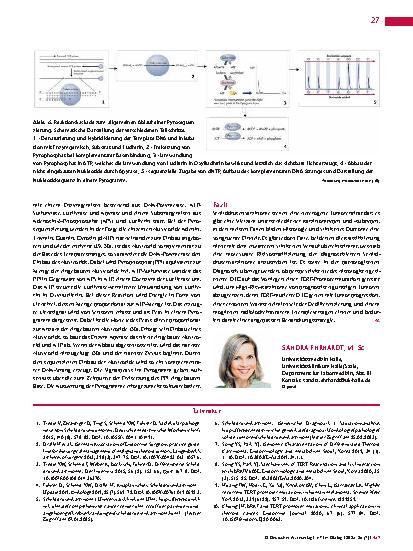 Vorschauseite 4: Nachweis prognostisch relevanter TERT-Promotermutationen bei Schilddrüsenkarzinomen (Teil 2)