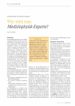 Vorschauseite 1: Wie wird man Medizinphysik-Experte?