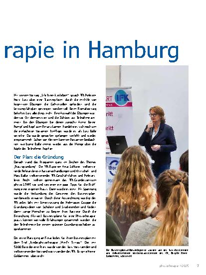 Vorschauseite 2: "Moin" aus Hamburg - Viel los auf der Therapie in Hamburg.
