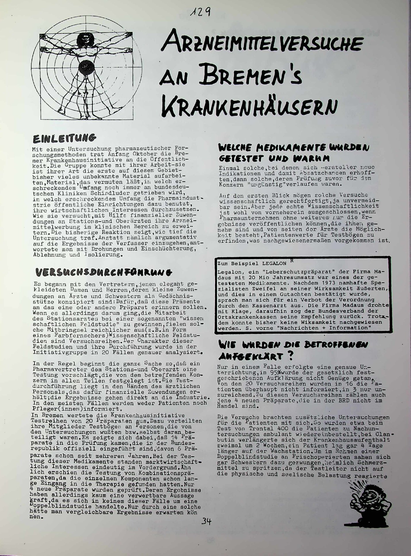 Vorschau: Arzneimittelversuche an Bremens Krankenhäusern
