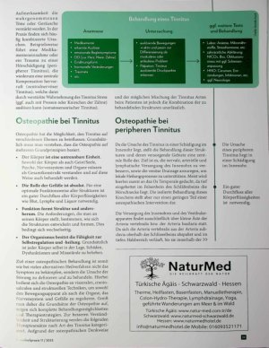 Vorschauseite 2: Zwischen Lärm und Stille Tinnitus - Ein echtes Problem?