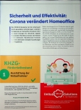 Vorschauseite 1: Sicherheit und Effektivität: Corona verändert Homeoffice