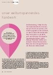 Vorschauseite 1: Unser weltumspannendes Handwerk