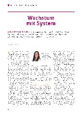 Vorschauseite 1: Wachstum mit System