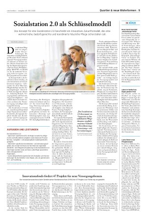 Vorschauseite 1: Sozialstation 2. 0 als Schlüsselmodell