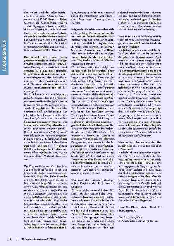 Vorschauseite 3: Die Krise ist noch nicht vorbei.