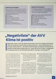 Vorschauseite 1: "Negativliste" der AVV Klima ist positiv