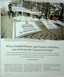 Vorschauseite 1: Wenn Krankenhäuser und Praxen schließen, was wird aus der Daseinsvorsorge?