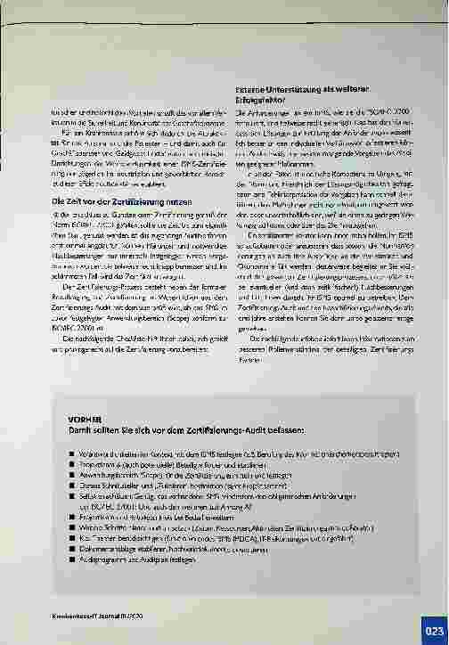Vorschauseite 2: Der ISMS-Ratgeber: Ein Leitfaden für die Praxis (Teil 9)