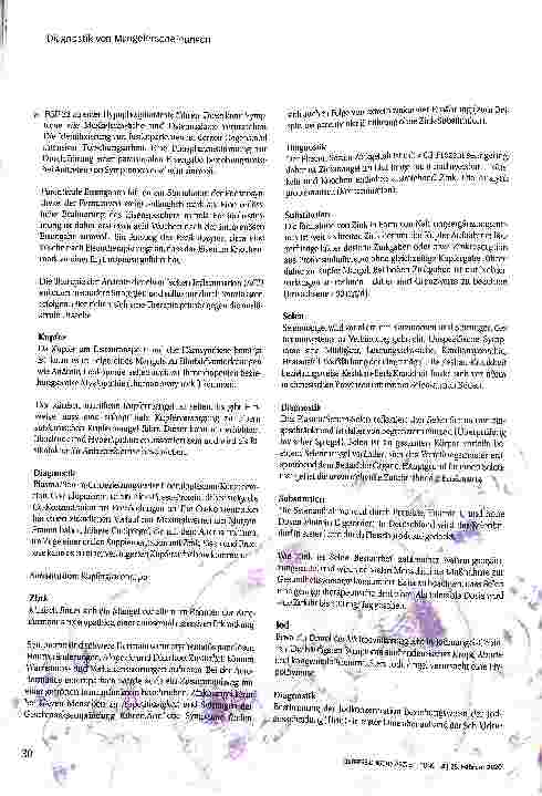 Vorschauseite 5: Diagnostik von Mangelerscheinungen