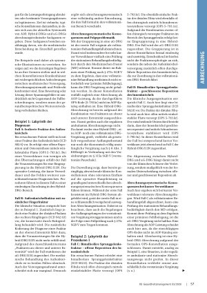 Vorschauseite 2: Labyrinthe und trojanische Pferde Erste Erfahrungen mit den Hybrid-DRGs in der Unfallchirurgie und Orthopädie im Jahre 2026