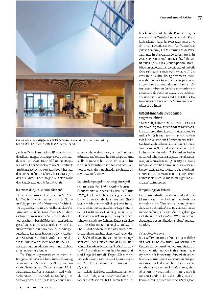 Vorschauseite 2: Krankenhäuser Gesundheits-Architektur für das 21. Jahrhundert