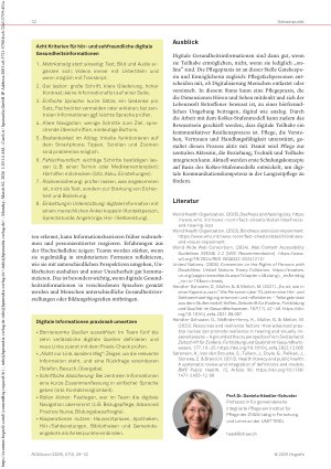 Vorschauseite 4: Digitale Gesundheitsinformation als Beziehungspraxis Wenn Hören und Sehen nachlassen