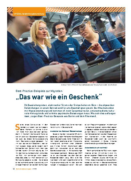 Vorschauseite 1: Best-Practice-Beispiele zur Migration „Das war wie ein Geschenk“