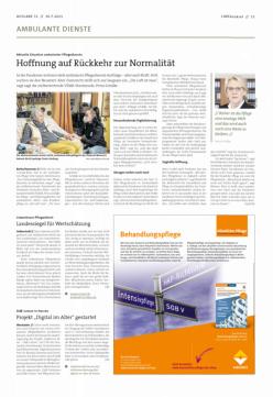 Vorschauseite 1: Hoffnung auf Rückkehr zur Normalität