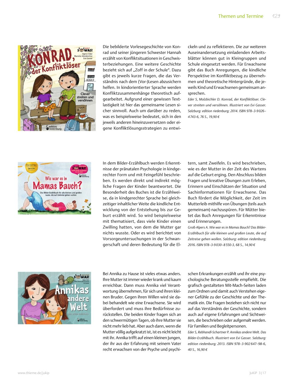 Vorschauseite 1: Buchtipp: S. Eder, D. Molzbichler: Konrad, der Konfliktlöser - Clever streiten und versöhnen
