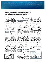 Vorschauseite 1: DVG – die Herausforderungen des Digitalisierungsgesetzes: Teil 2