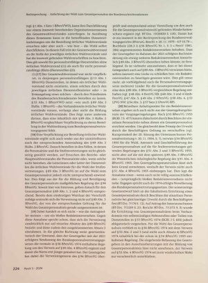 Vorschauseite 3: Anfechtung der Wahl zum Gesamtpersonalrat des Bundesnachrichtendienstes