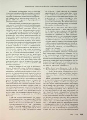 Vorschauseite 4: Anfechtung der Wahl zum Gesamtpersonalrat des Bundesnachrichtendienstes