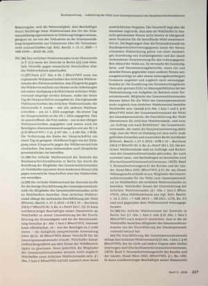Vorschauseite 6: Anfechtung der Wahl zum Gesamtpersonalrat des Bundesnachrichtendienstes