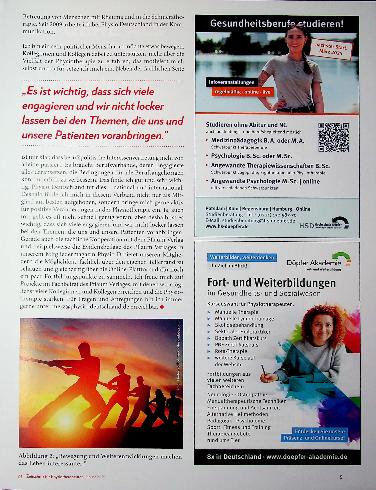 Vorschauseite 2: „Geht nicht, gibt’s nicht! “ Mitglieder des Fachbeirats stellen sich vor
