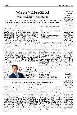 Vorschauseite 1: Wie Sie § 113c SGB XI rechtssicher umsetzen