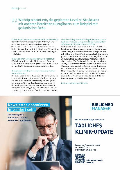 Vorschauseite 3: Level 1i „Wir müssen das Vertrauen der Bevölkerung gewinnen“