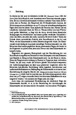 Vorschauseite 2: Klimawandel, Gesundheit und Ethik – Der Klimawandel als bioethisches Gerechtigkeitsproblem