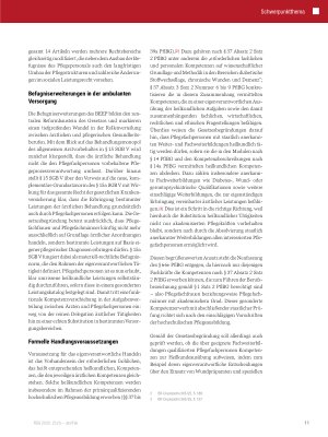 Vorschauseite 2: Heilkundliche Neuordnung der Pflege – die Strukturreform des BEEP
