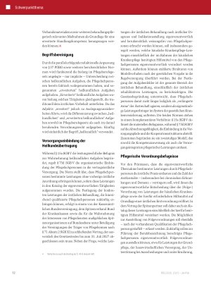 Vorschauseite 3: Heilkundliche Neuordnung der Pflege – die Strukturreform des BEEP
