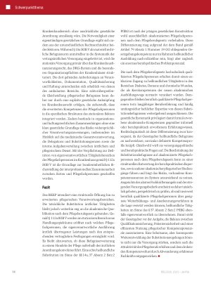 Vorschauseite 5: Heilkundliche Neuordnung der Pflege – die Strukturreform des BEEP