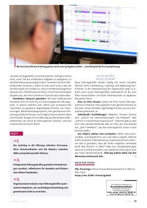 Vorschauseite 4: Aufstieg in die Führungsposition