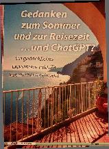 Vorschauseite 1: Gedanken zum Sommer und zur Reisezeit... und ChatGPT?