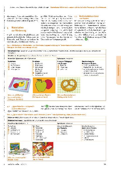 Vorschauseite 2: Kunterbunte Wörterwelt – semantisch-lexikalische Förderung in Spielformaten