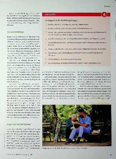 Vorschauseite 2: Ausbildung mit Spaß und Leichtigkeit. Gelungene Integration von Auszubildenden mit Migrationshintergrund.