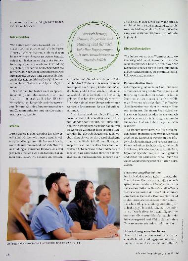 Vorschauseite 3: Ausbildung mit Spaß und Leichtigkeit. Gelungene Integration von Auszubildenden mit Migrationshintergrund.