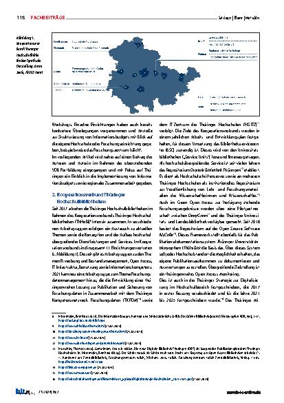 Vorschauseite 2: Die Open-Access-Transformation gemeinsam gestalten. Zum Stand der Einführung von Informationsbudgets im Kooperationsverbund Thüringer Hochschulbibliotheken.