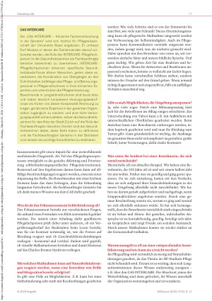 Vorschauseite 3: Sehund Hörbehinderungen in der Langzeitpflege Warum es wichtig ist, Sinnesbehinderungen zu erkennen