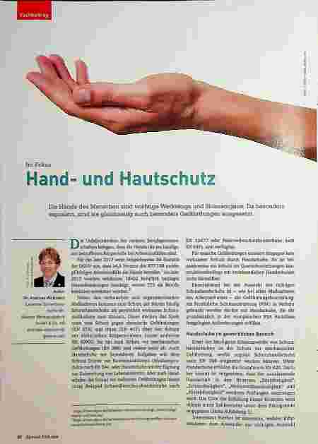 Vorschauseite 1: Handund Hautschutz