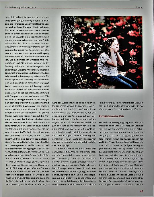 Vorschauseite 2: Yoga und das Erkennen der Welt - Bewegung als Schlüssel zur Erkenntnis