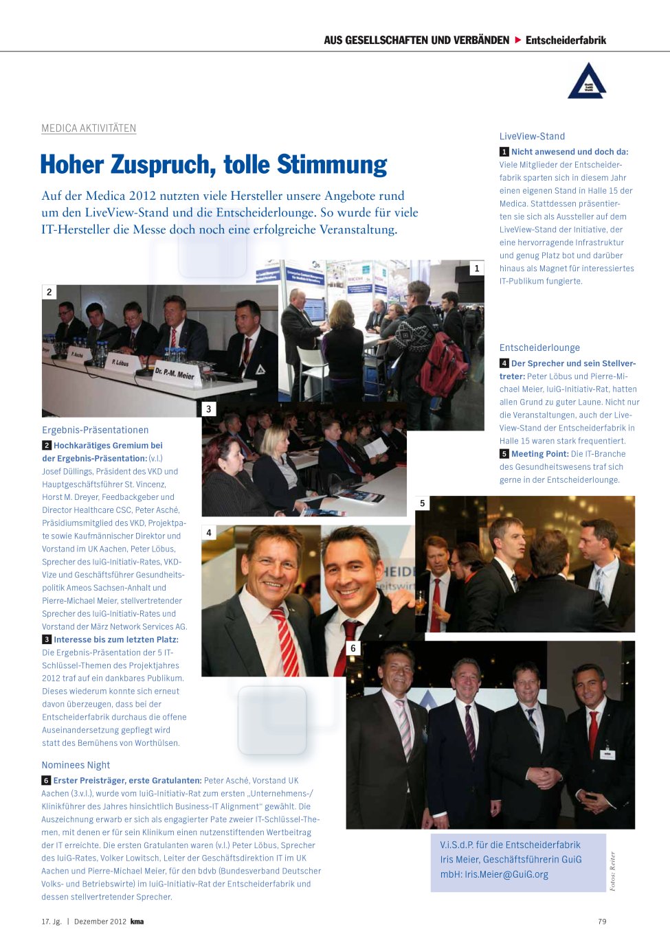 Vorschauseite 1: Hoher Zuspruch, tolle Stimmung