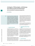 Vorschauseite 1: Arbeitgeber-Pflichtaufgabe „Gefährdungsbeurteilung psychische Belastungen“ Wie die Umsetzung auch in Kleinbetrieben gelingen kann