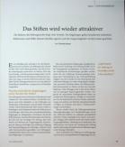 Vorschauseite 1: Das Stiften wird wieder attraktiver.