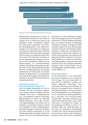 Vorschauseite 3: Forschungsprojekt: Finanzielle Bildung von Senior: innen (FiBiSen)